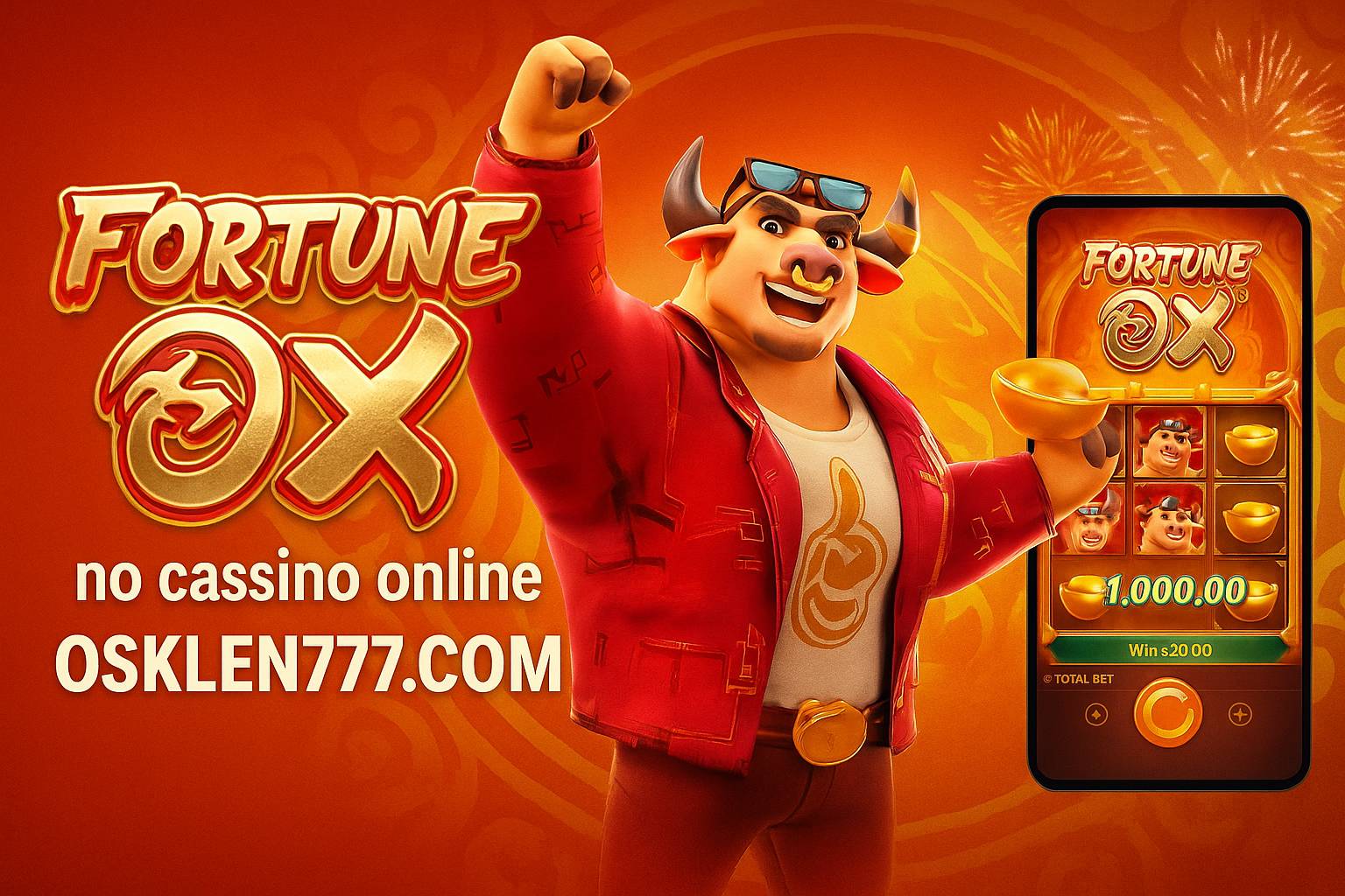 Fortune Ox no OSKLEN777.COM - Aposte Agora e Reivindique Seus Ganhos